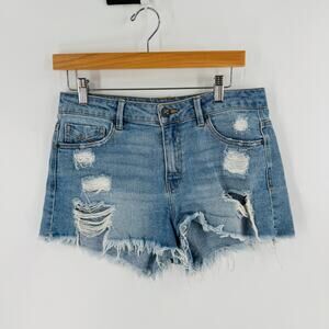 Unpublished Distressed Cutoff Denim Jean Shorts Size 29 Summer Spring Break